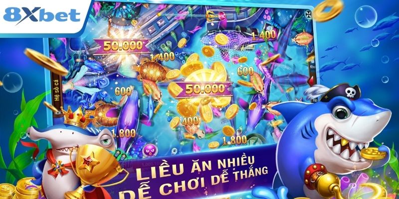 Không gian bắn cá huyền bí mờ ảo