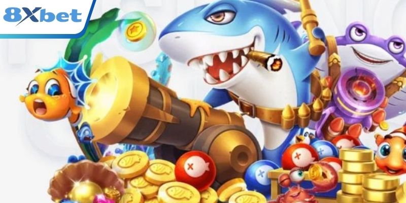 Tiến hành điều chỉnh góc ngắm bắn cá