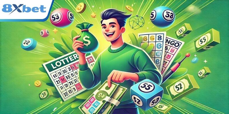 Xổ số 8XBET với nhiều hình thức quay số trực tuyến